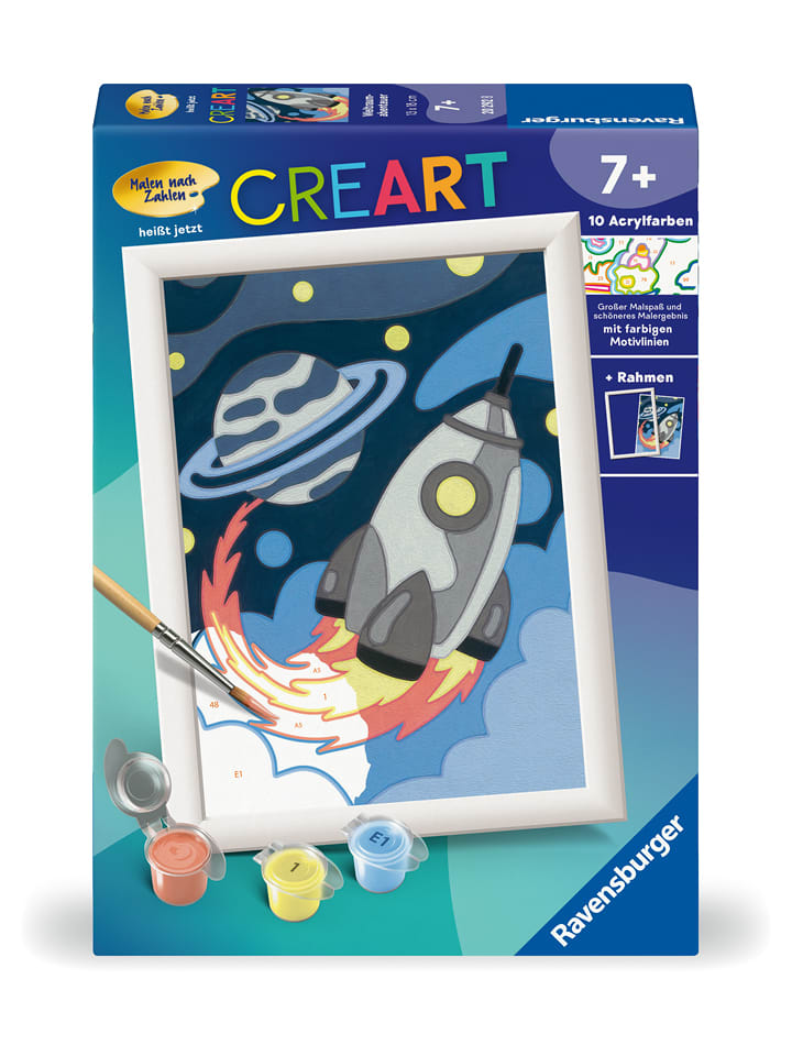 Ravensburger Zestaw do malowania "Spacecraft adventures" - 7+ rozmiar: onesize