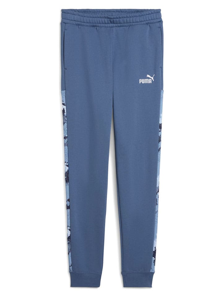 Puma Spodnie dresowe w kolorze niebieskim rozmiar: 128