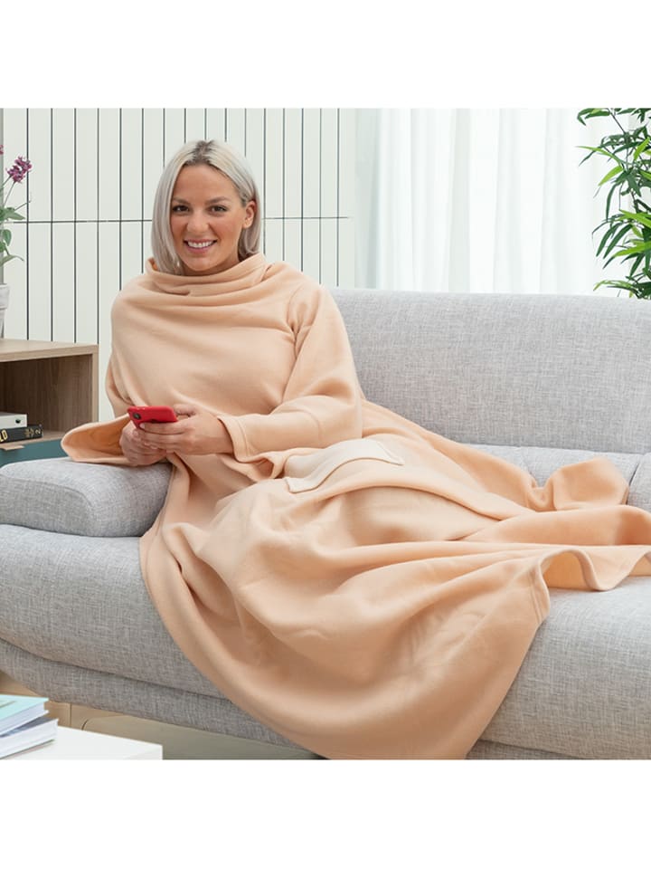 InnovaGoods Koc w kolorze beżowym - 170 x 130 cm rozmiar: onesize