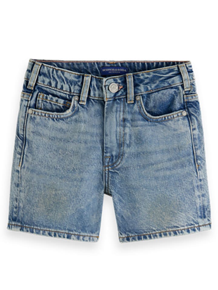 Scotch & Soda Szorty dżinsowe w kolorze niebieskim rozmiar: 176