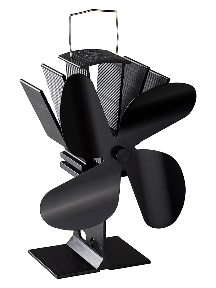 Everysentials Wentylator kominkowy w kolorze czarnym - 13,3 x 19 x 10 cm rozmiar: onesize