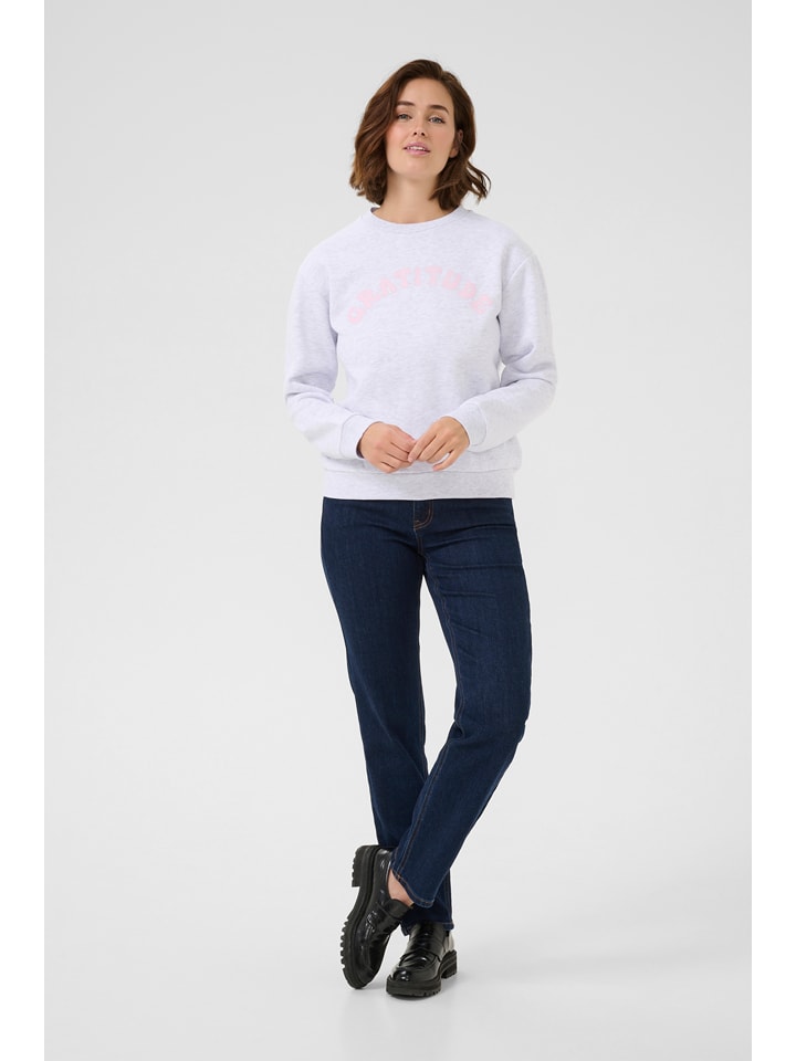 Kaffe Bluza w kolorze jasnoszarym rozmiar: XS