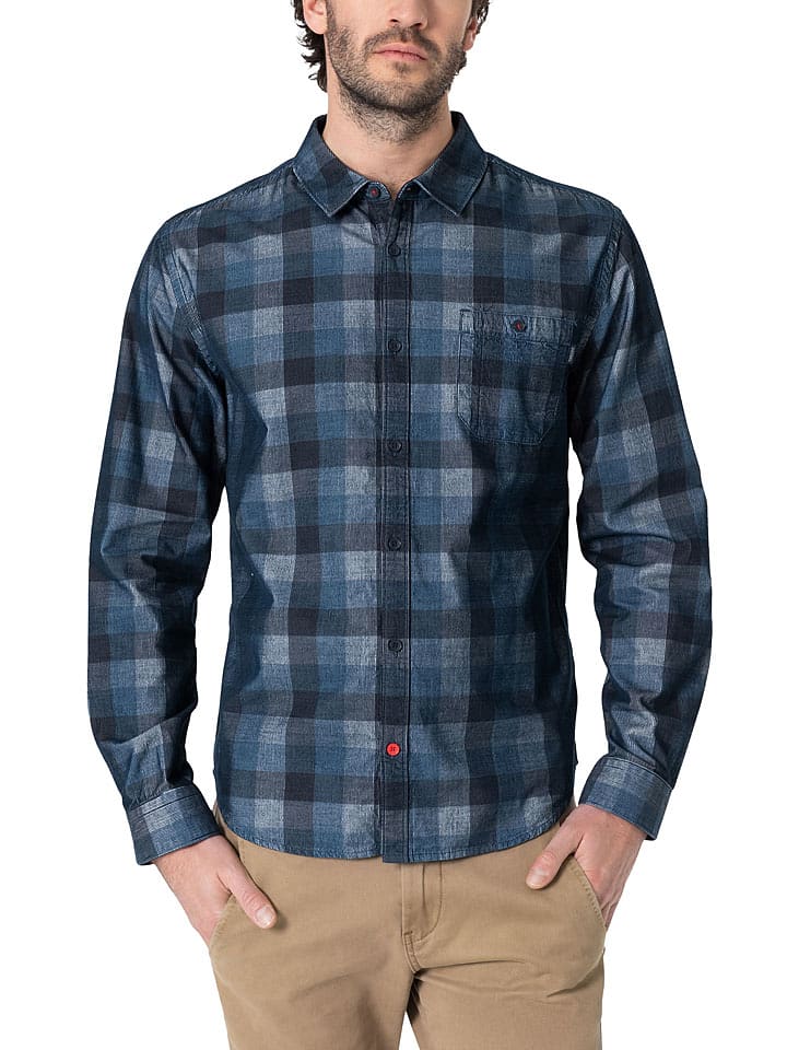 Timezone Koszula w kolorze niebieskim rozmiar: XL