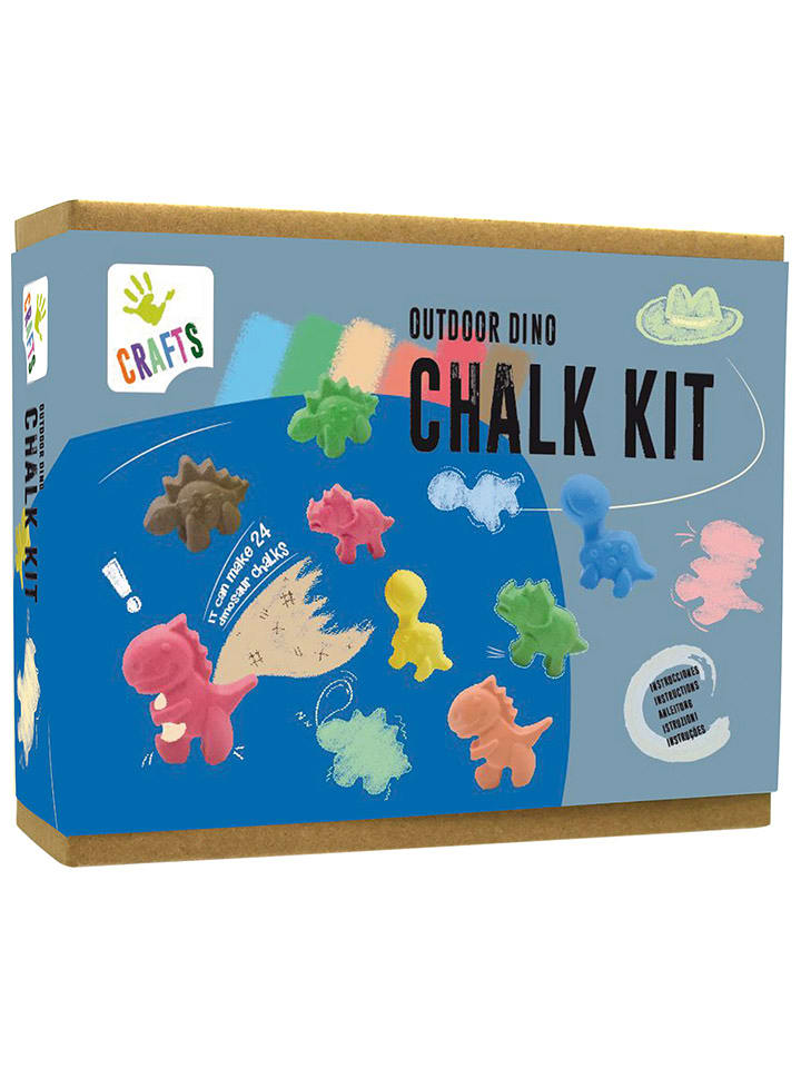 Andreu Toys Zestaw kreatywny "Outdoor Dino Chalk" - 8+ rozmiar: onesize