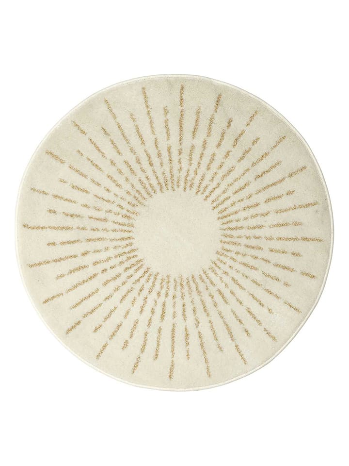 Ethnical Life Dywan w kolorze kremowym - Ø 80 cm rozmiar: onesize