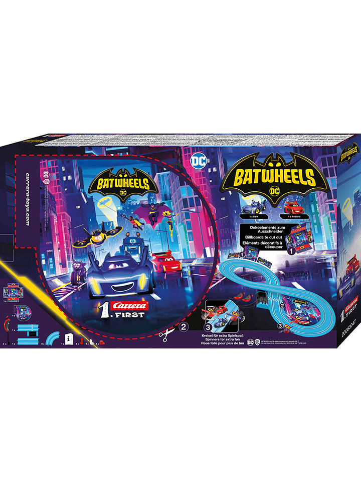 Carrera Tor wyścigowy "Carrera First - Batwheels Time for Action" - 3+ rozmiar: onesize