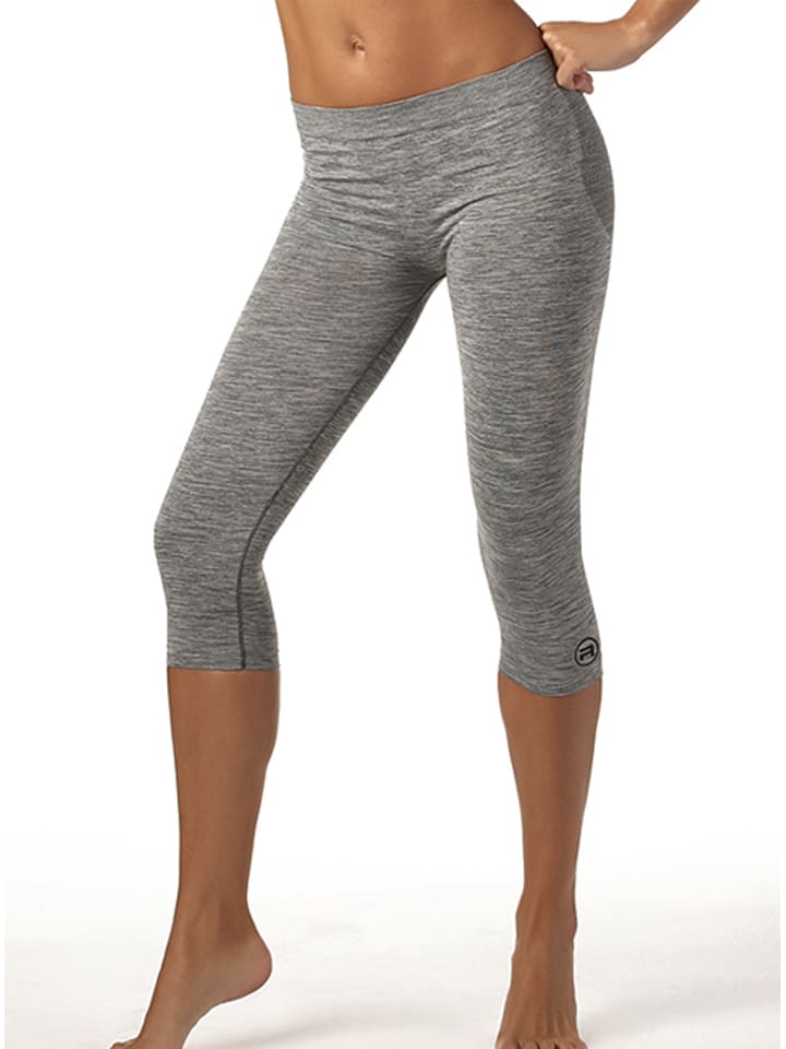 Controlbody Legginsy sportowe w kolorze szarym rozmiar: L/XL