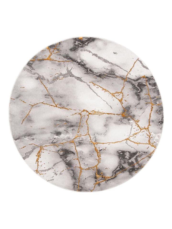 Safavieh Dywan "Craft" w kolorze złoto-szarym rozmiar: 91x91 cm