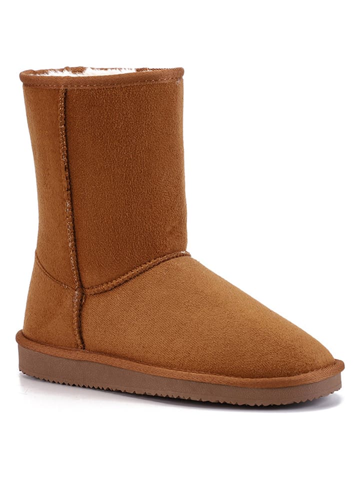 ISLAND BOOT Botki zimowe w kolorze jasnobrązowym rozmiar: 36
