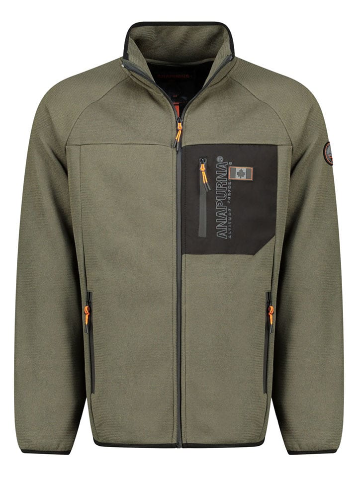ANAPURNA Kurtka polarowa "Thizyana" w kolorze oliwkowym rozmiar: XXL