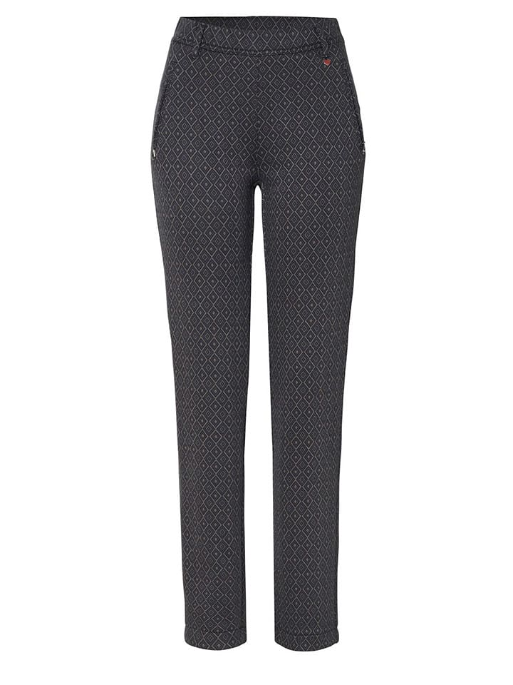 Rosner Spodnie "Alice" w kolorze antracytowym rozmiar: 48