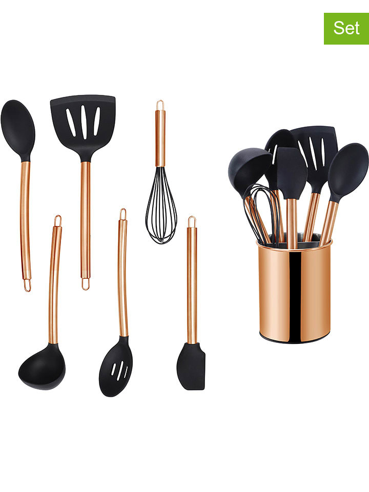 Echtwerk 7-częściowy zestaw w kolorze miedzianym rozmiar: onesize