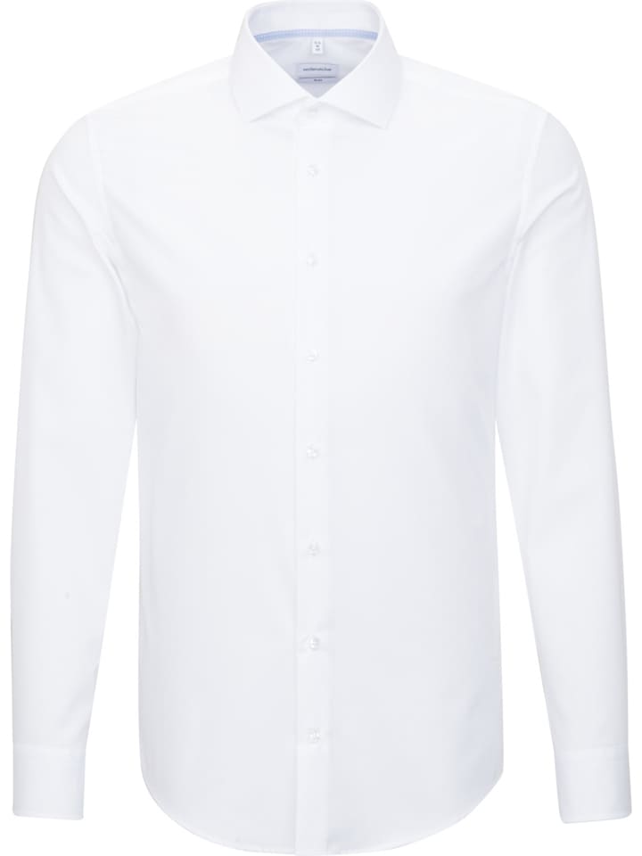 Seidensticker Koszula - Slim fit - w kolorze białym rozmiar: 42