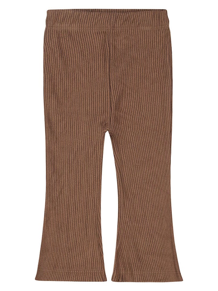 Dirkje Legginsy w kolorze jasnobrązowym rozmiar: 68