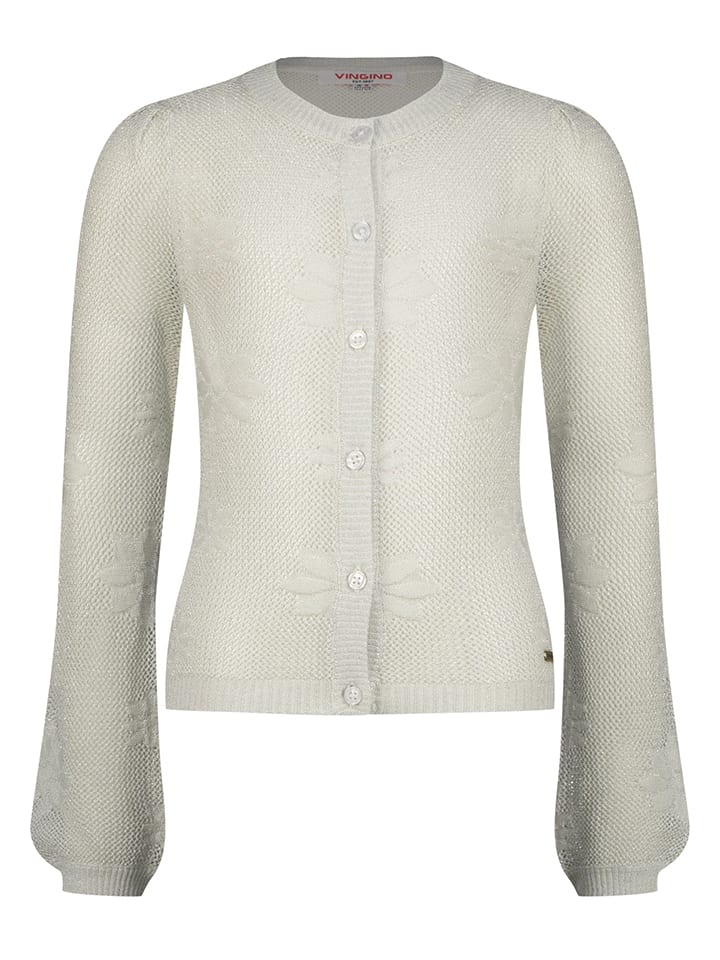 Vingino Kardigan w kolorze jasnoszarym rozmiar: 152