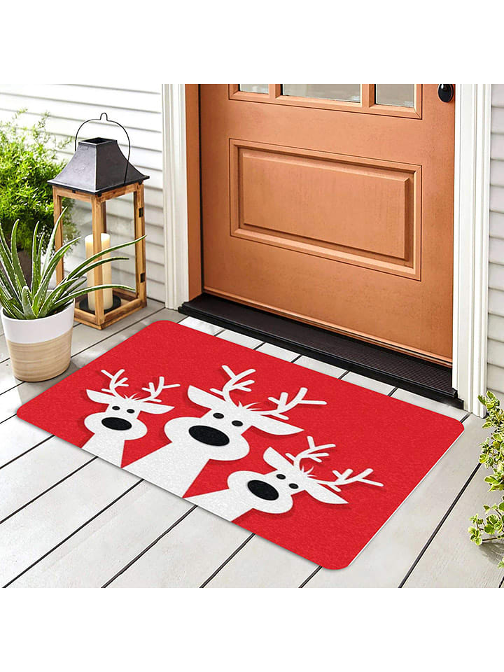 Mioli Wycieraczka w kolorze czerwonym rozmiar: 40x70 cm