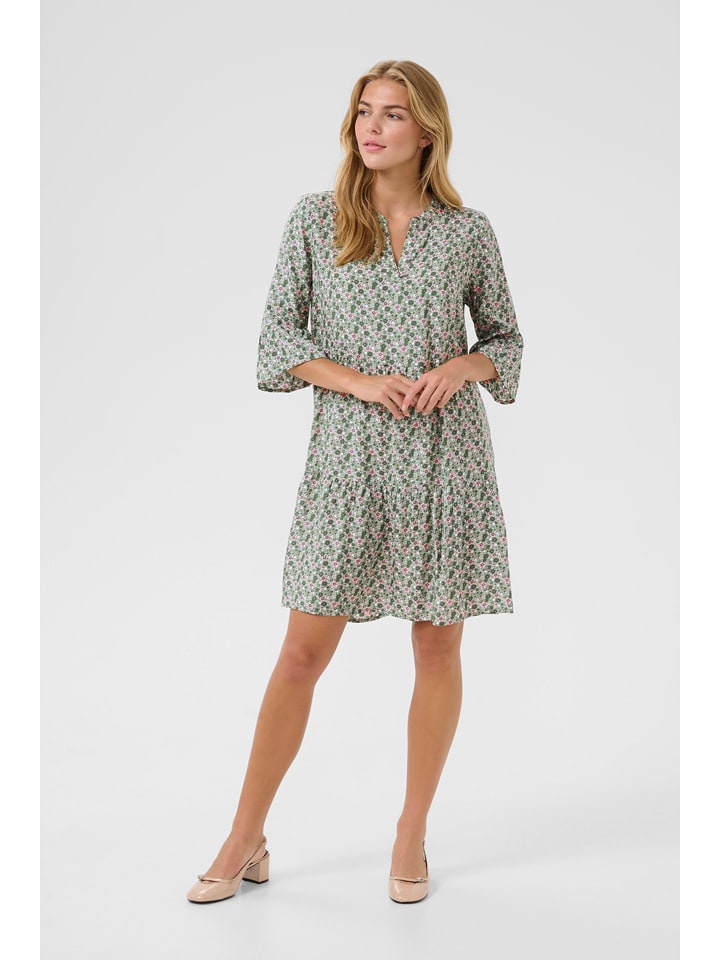 Kaffe Sukienka w kolorze zielonym rozmiar: 38