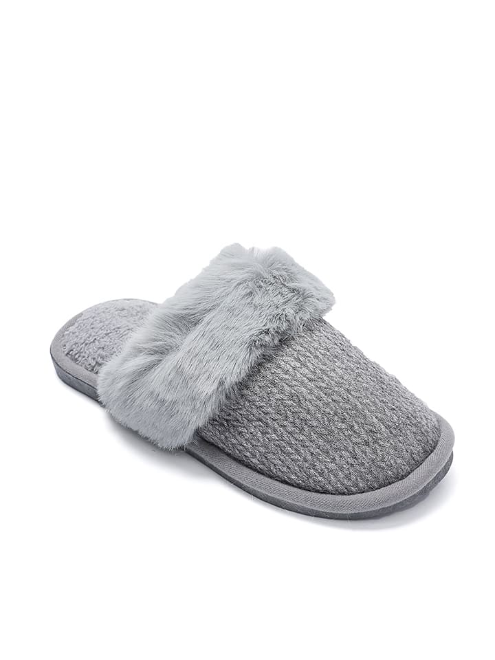 Confly Kapcie w kolorze szarym rozmiar: 39