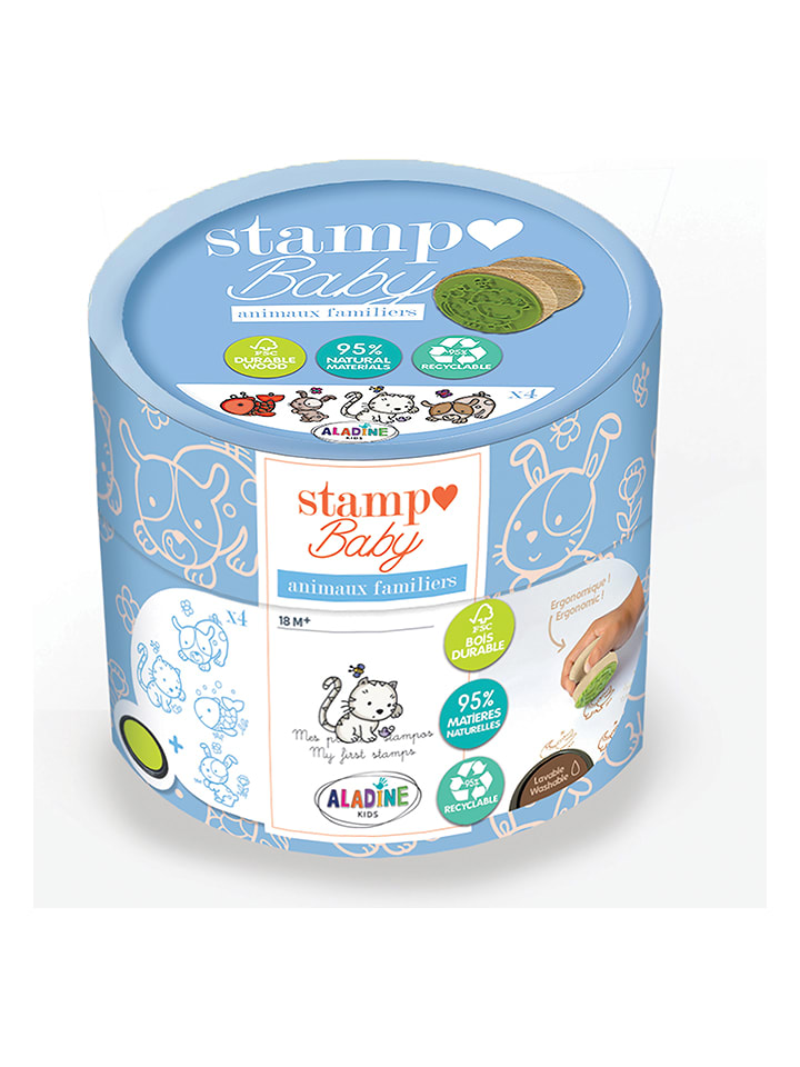 Aladine 5-częściowy zestaw stempli - 18 m+ rozmiar: onesize