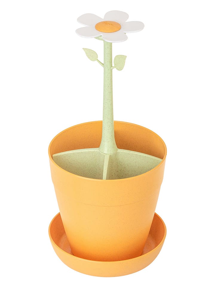 Vigar Ociekacz "Florganic" w kolorze pomarańczowym do sztućców - 26,5 x Ø 12 cm rozmiar: onesize