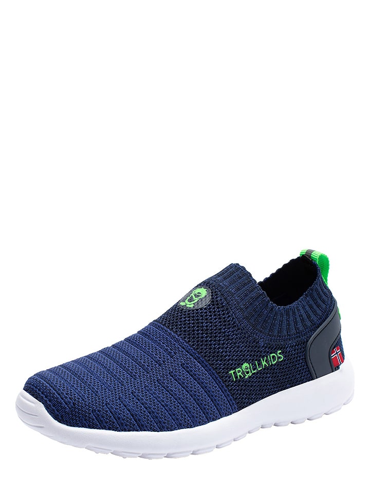 Trollkids Sneakersy "Oslo" w kolorze granatowym rozmiar: 34