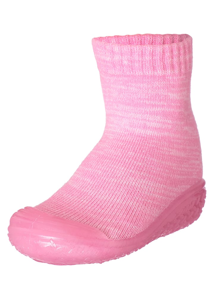 Playshoes Kapcie w kolorze jasnoróżowym rozmiar: 24/25