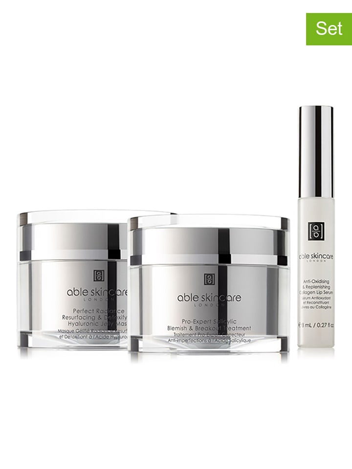 Able Skincare 3-częściowy zestaw do pielęgnacji twarzy rozmiar: onesize