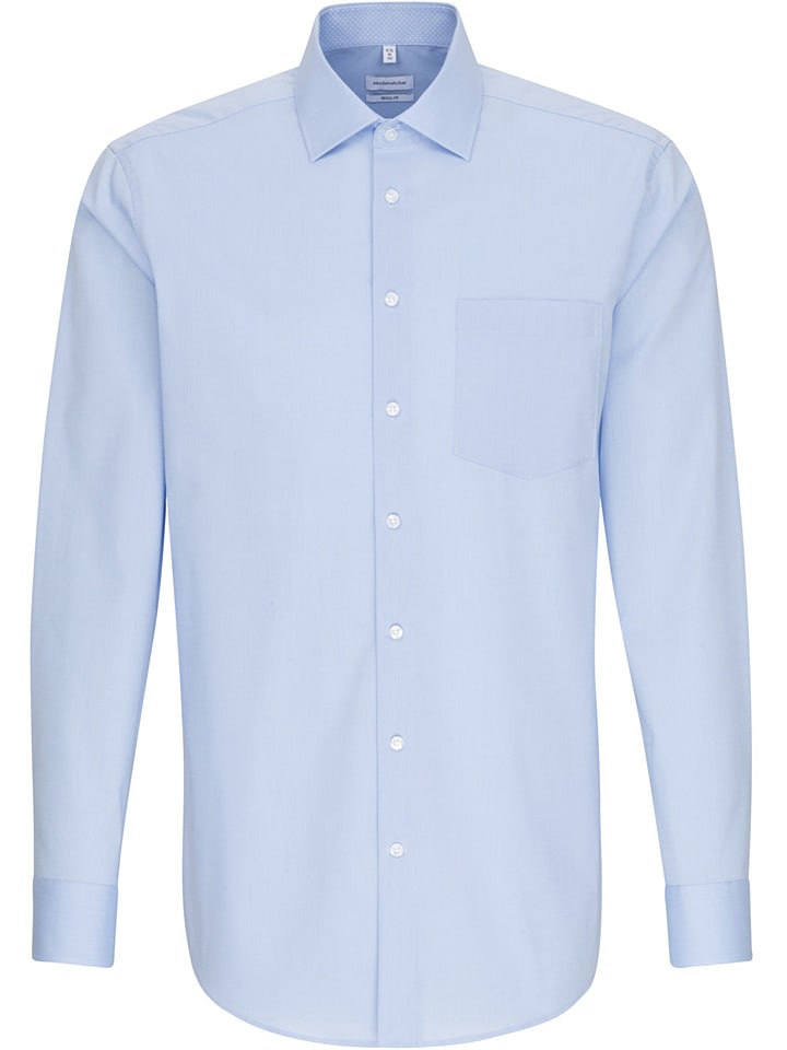 Seidensticker Koszula - Regular fit - w kolorze błękitnym rozmiar: 39