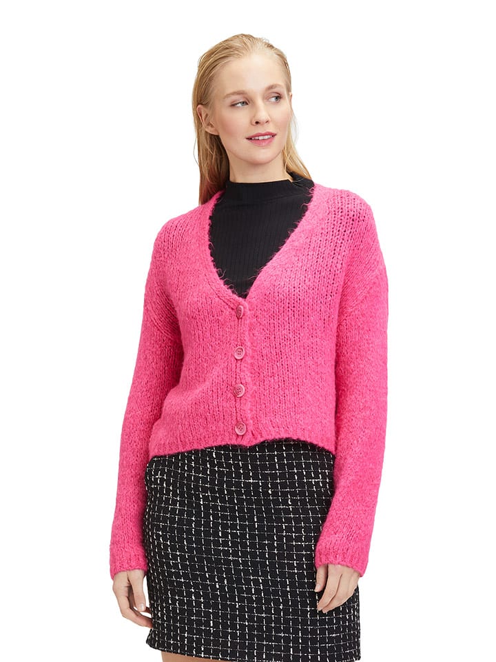 CARTOON Kardigan w kolorze różowym rozmiar: 42