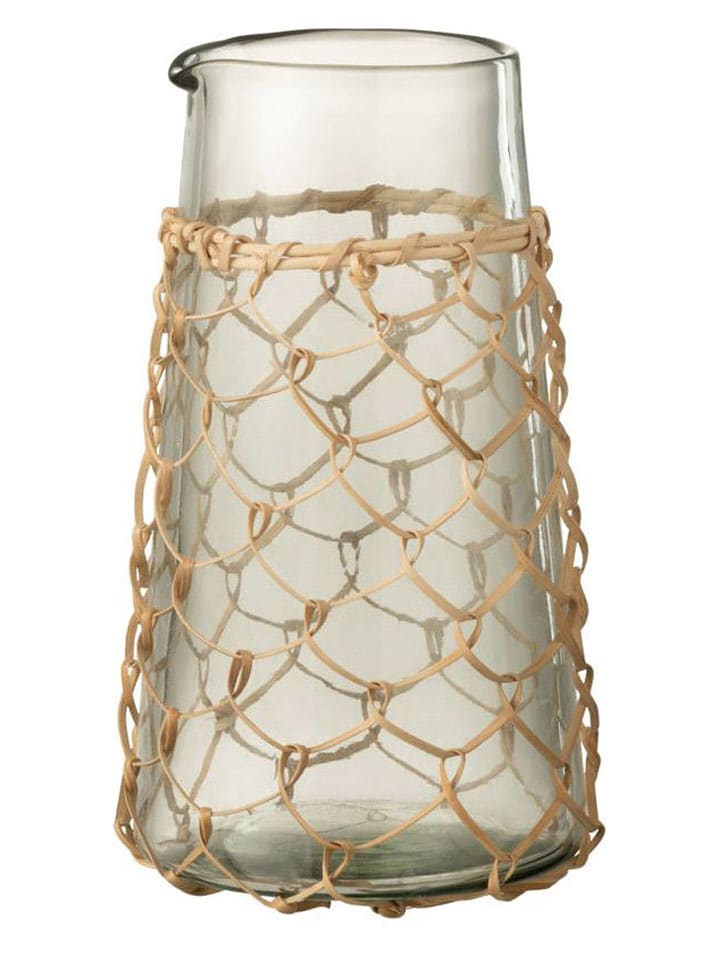 J Line Karafka w kolorze beżowym - wys. 20 cm rozmiar: onesize