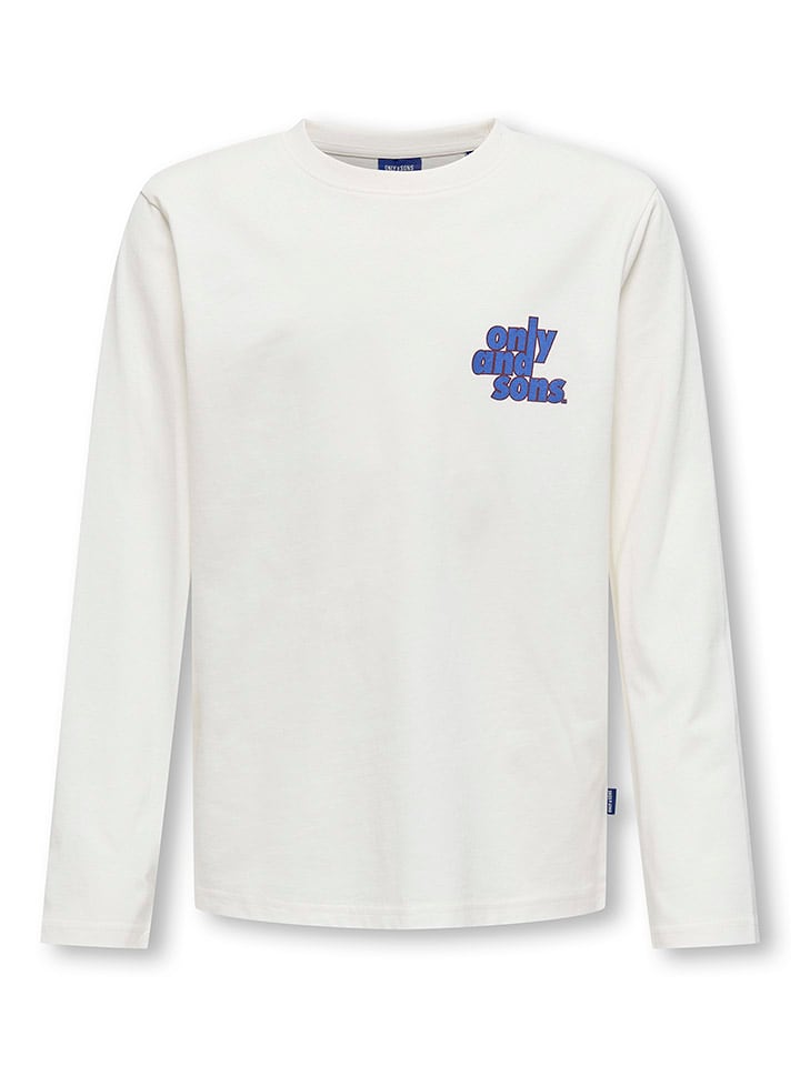 Only&Sons Koszulka "Isaac" w kolorze białym rozmiar: 158/164