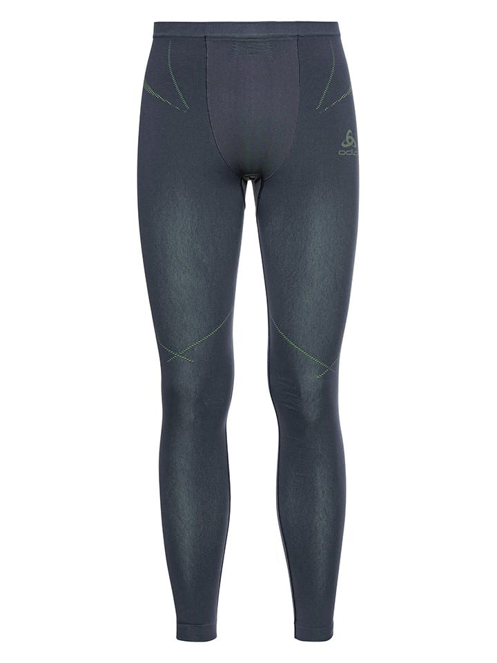 Odlo Kalesony funkcyjne "Fundamentals Performance" w kolorze zielono-granatowym rozmiar: S