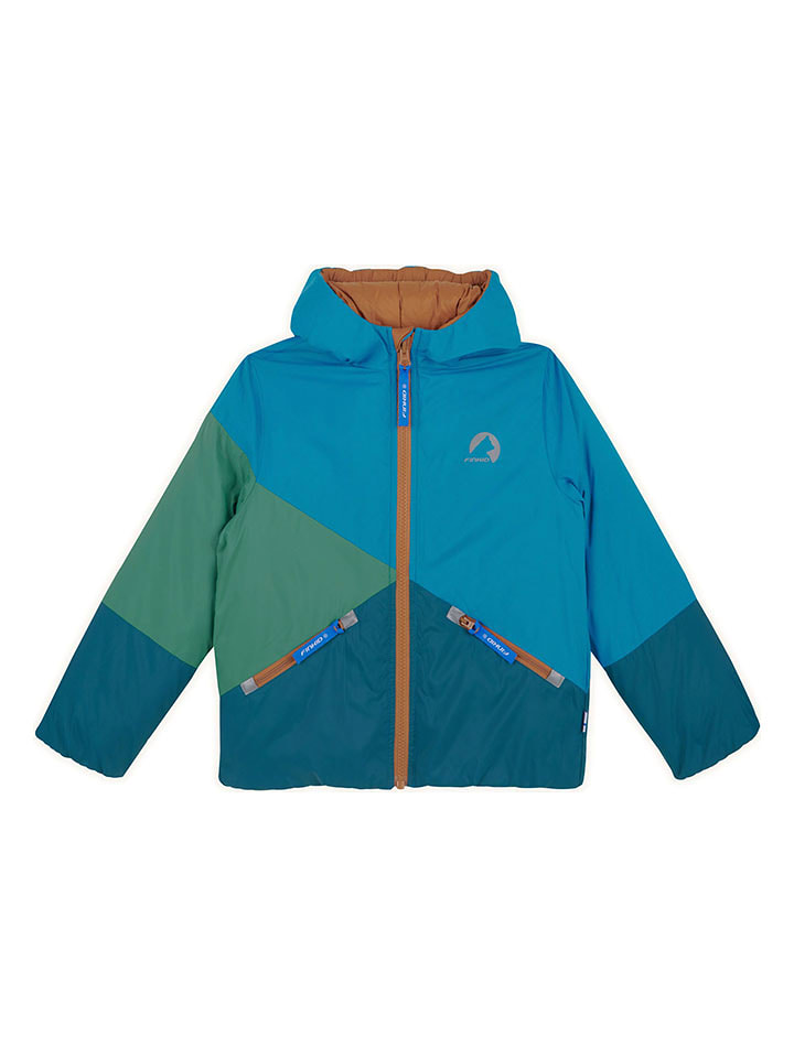 finkid Kurtka zimowa "Sirkus" w kolorze niebieskim rozmiar: 90/100