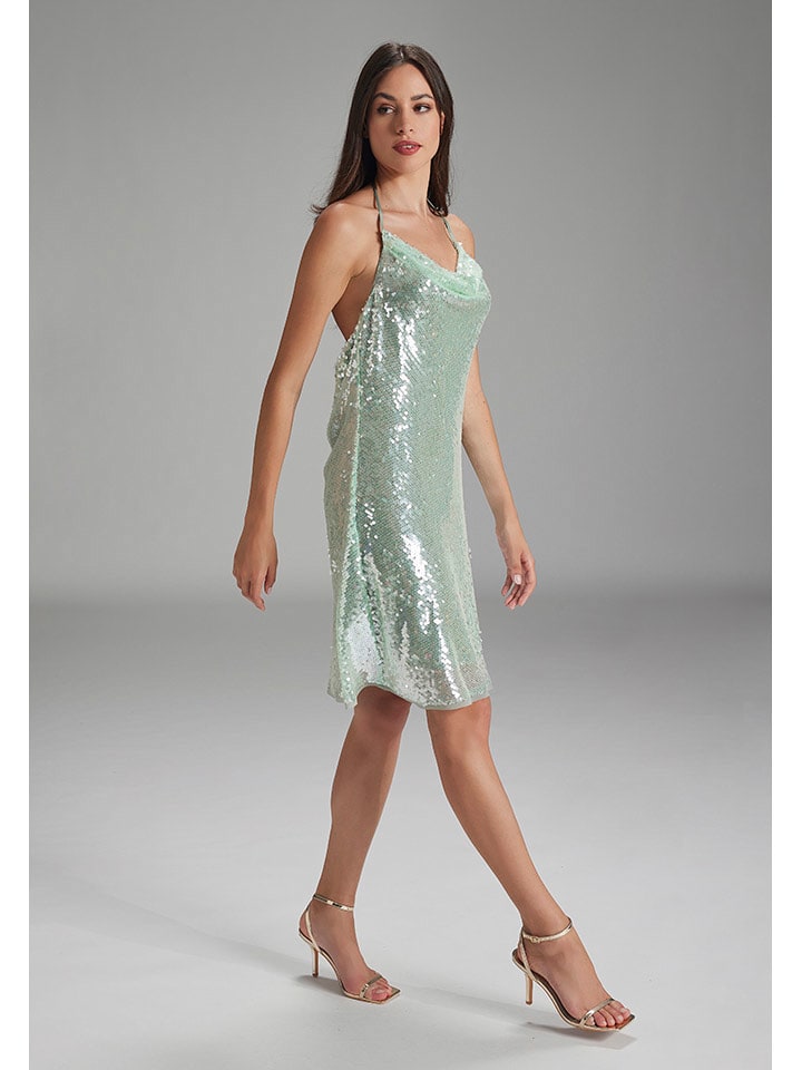 SWING Sukienka w kolorze granatowym rozmiar: 40