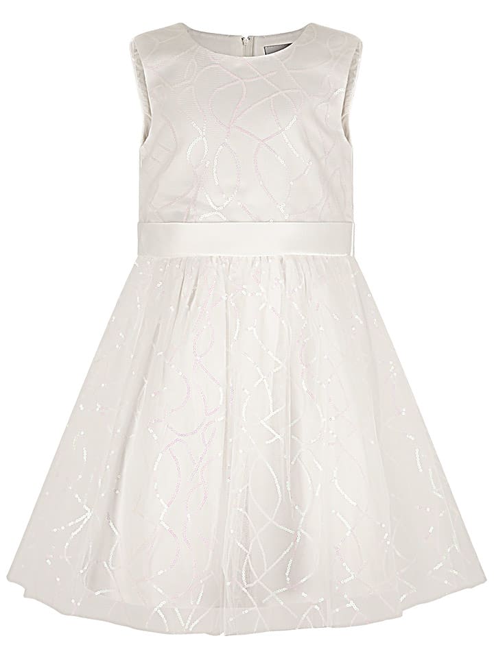 happy girls by Eisend Sukienka w kolorze kremowym rozmiar: 104