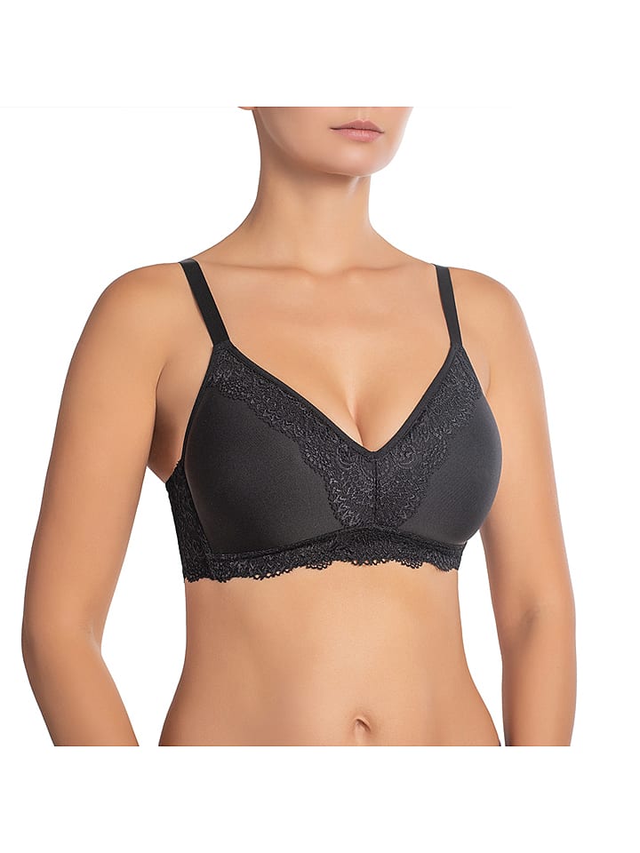 NIKOL DJUMON Biustonosz w kolorze czarnym do karmienia rozmiar: 80H