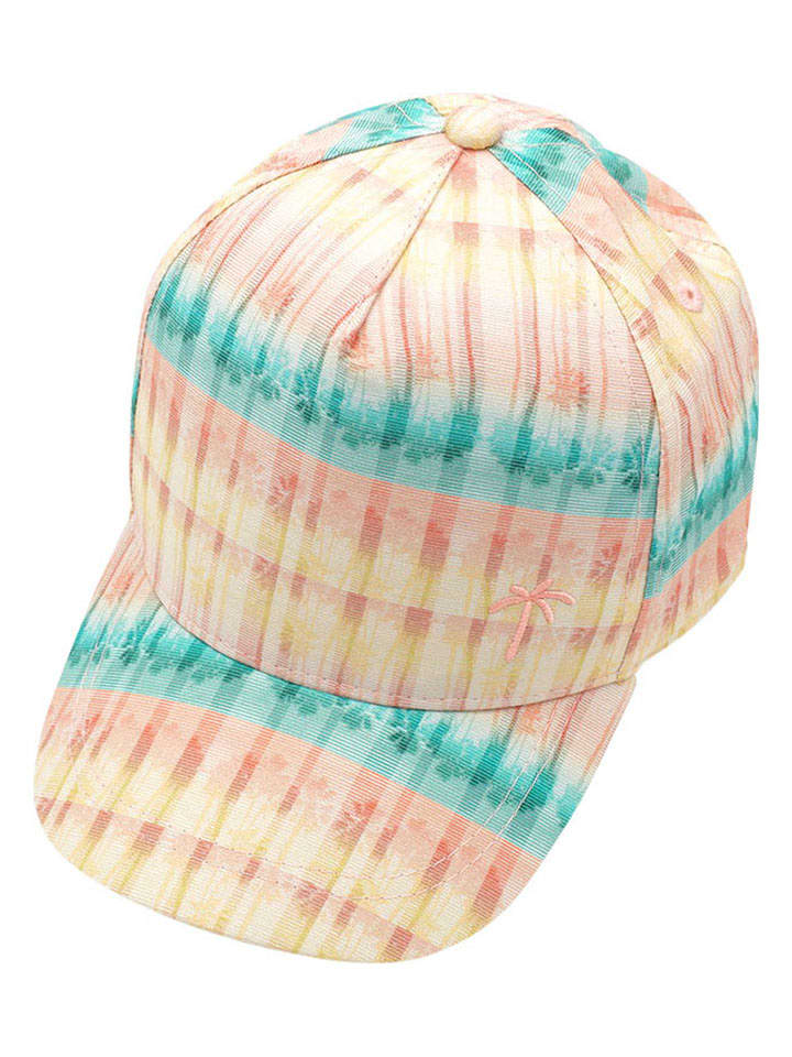 MaxiMo Czapka w kolorze żółto-jasnoróżowo-błękitnym rozmiar: 55 cm