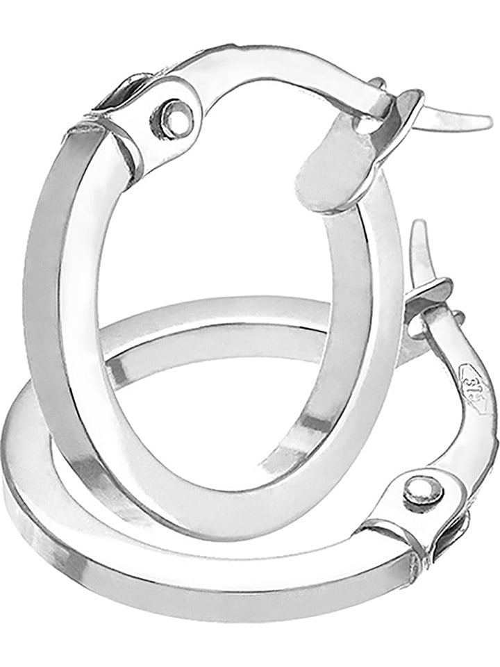 Revoni Złote kolczyki-kreole rozmiar: onesize