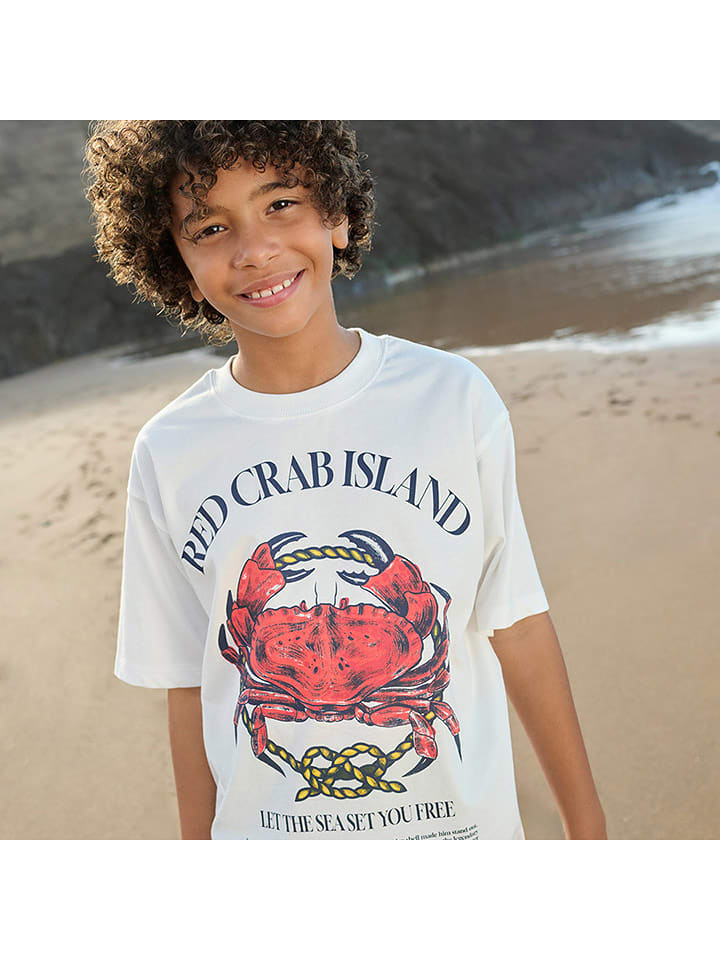 COOL CLUB Koszulka w kolorze białym rozmiar: 146