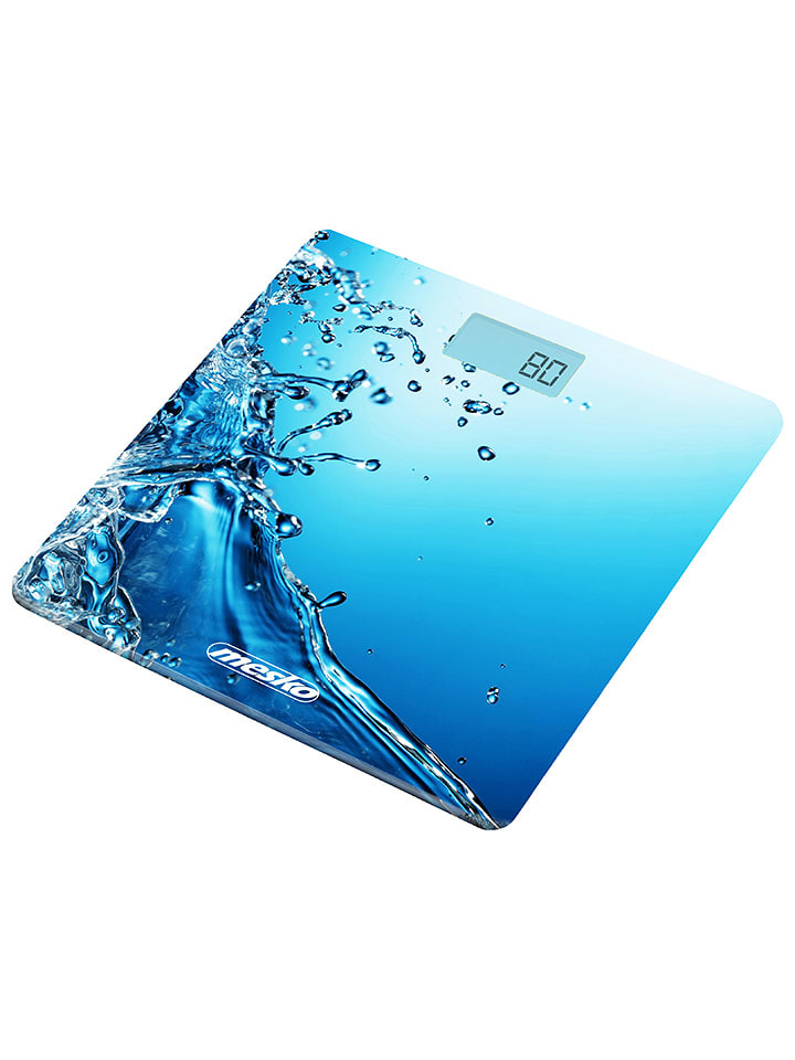 Adler Waga osobowa "MS 8156" w kolorze niebieskim - 150 kg rozmiar: onesize