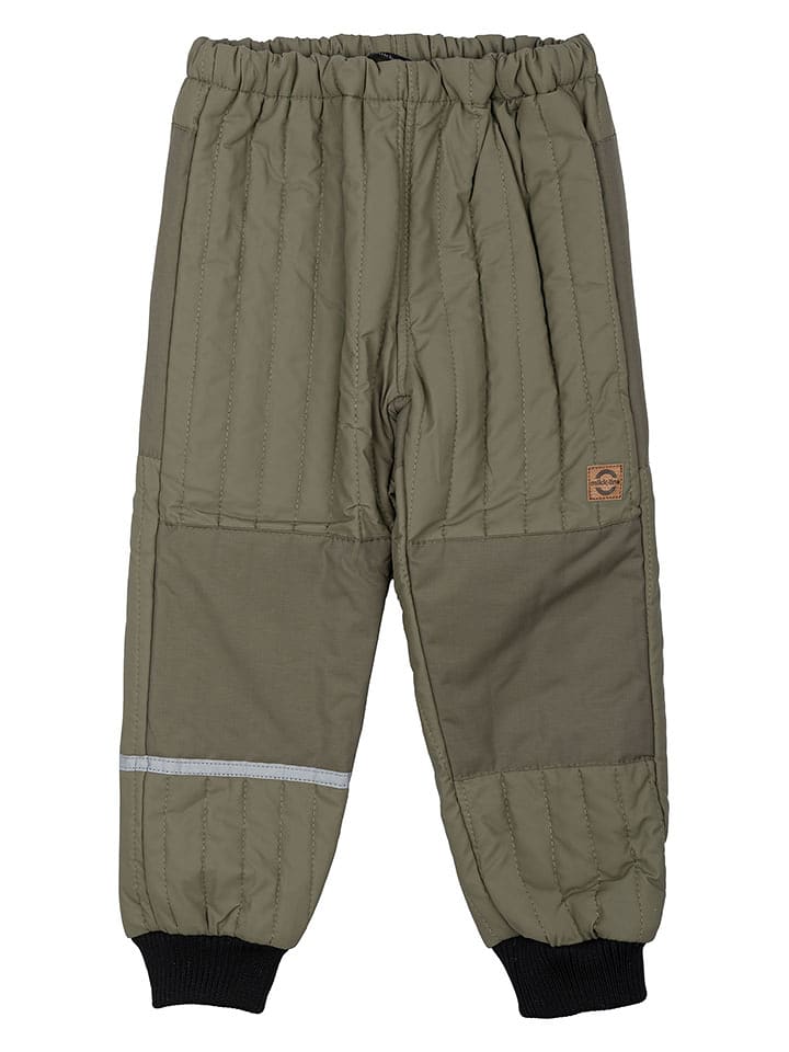 mikk-line Spodnie termiczne w kolorze khaki rozmiar: 104