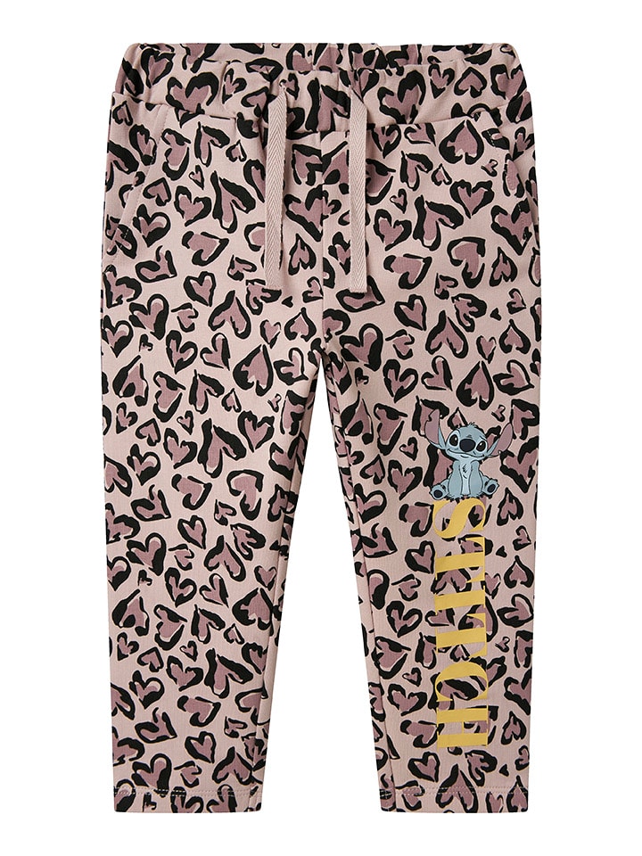 name it Spodnie dresowe w kolorze jasnoróżowym rozmiar: 104