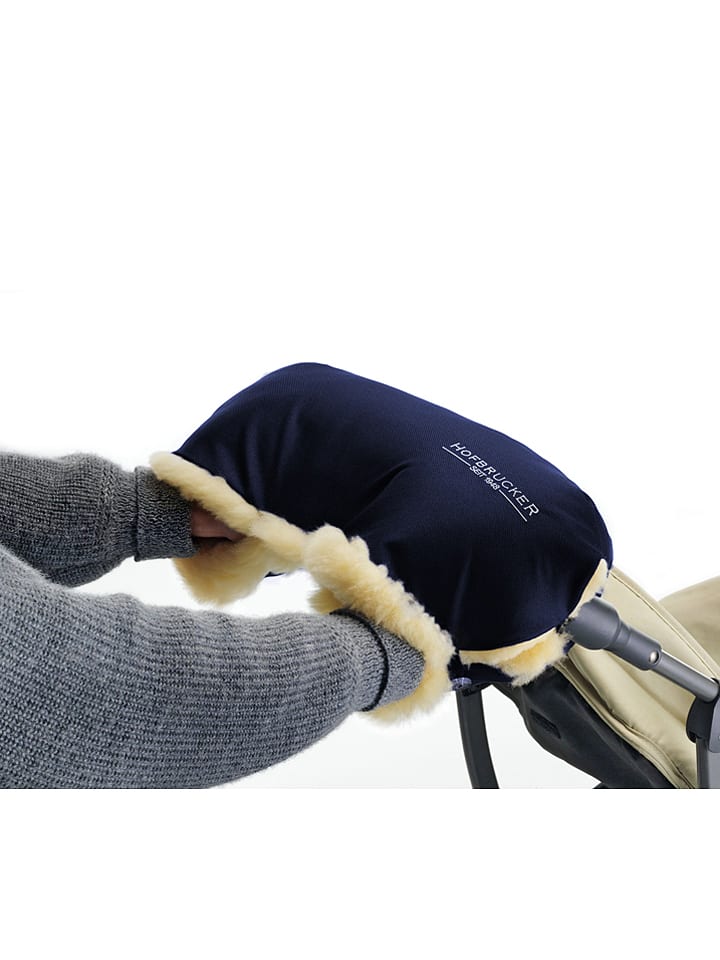 Hofbrucker Ocieplacz w kolorze granatowym do rąk - 55 x 24 cm rozmiar: onesize