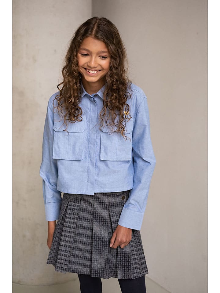 Like Flo Kurtka koszulowa w kolorze błękitnym rozmiar: 164