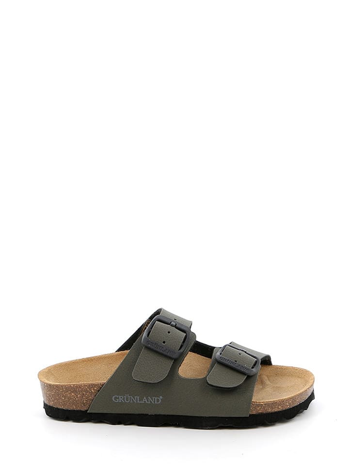 Grünland Klapki w kolorze oliwkowym rozmiar: 30
