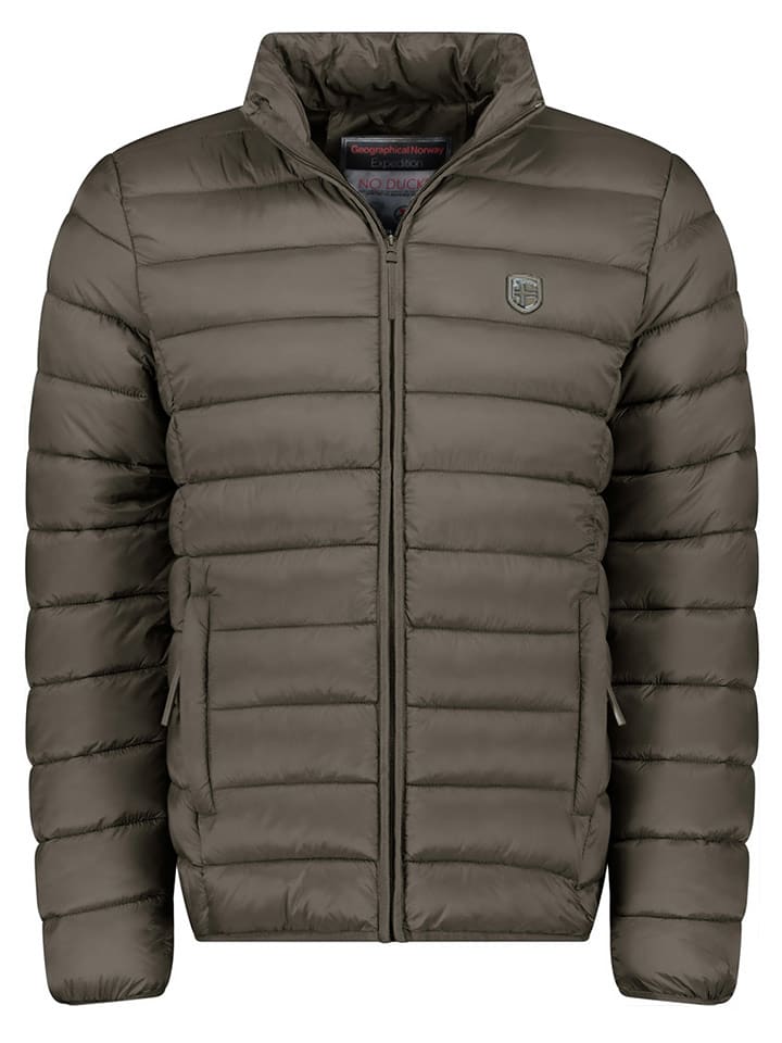 Geographical Norway Kurtka pikowana "Amigotal" w kolorze khaki rozmiar: 3XL