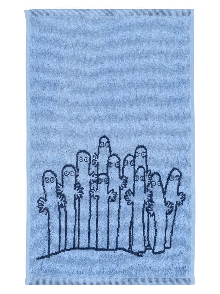 Moomin Ręcznik "The Hatifnatten" w kolorze niebieskim dla gości - 50 x 30 cm rozmiar: onesize