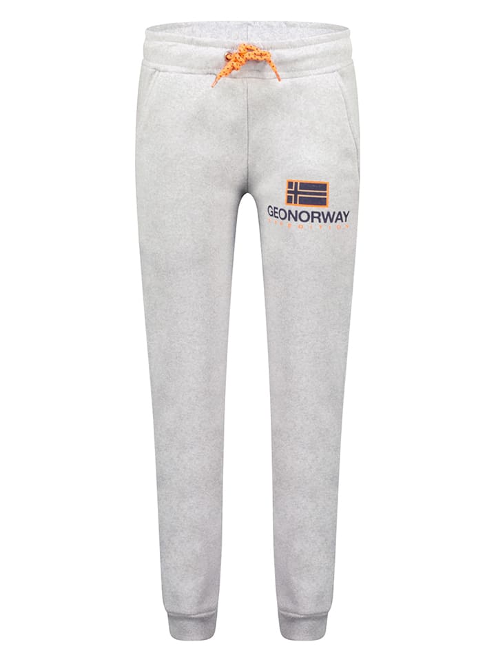 Geographical Norway Spodnie dresowe "Maleo" w kolorze szarym rozmiar: XL