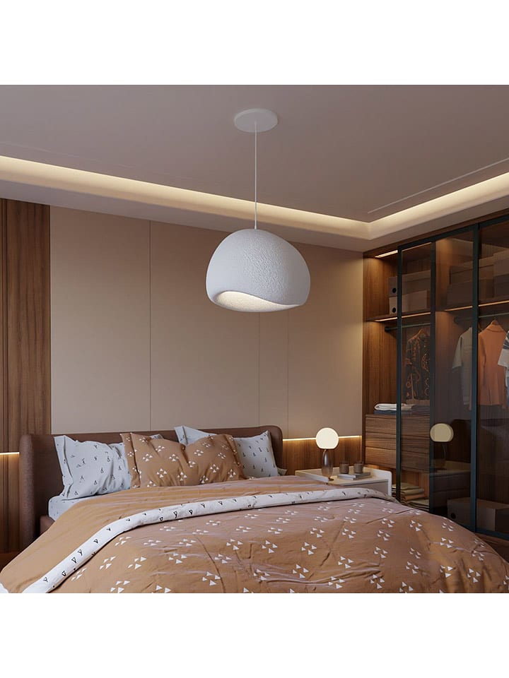 ABERTO DESIGN Lampa wisząca w kolorze białym - Ø 42 cm rozmiar: onesize