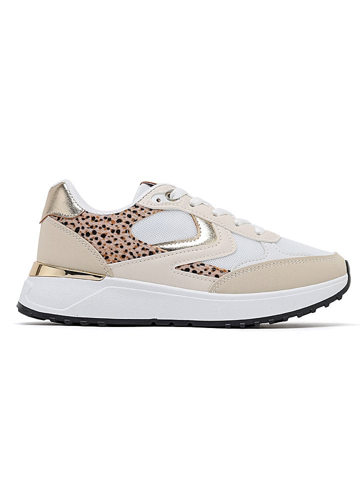 Sixth Sens Sneakersy w kolorze biało-beżowym rozmiar: 40